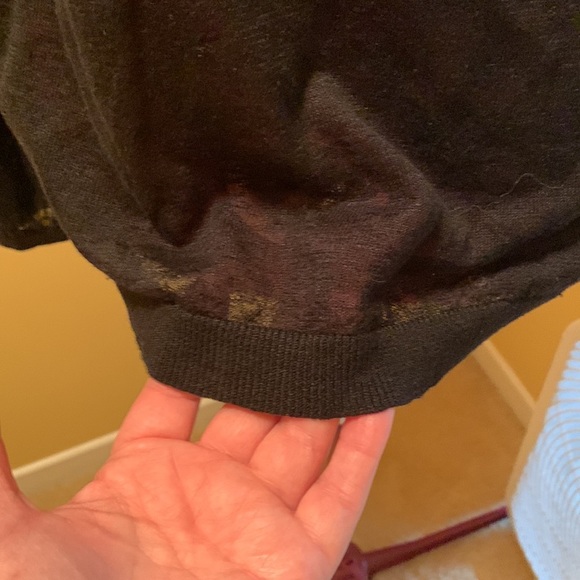 Stefanel Ribbon bow detailed T-shirt with long sleeves - Picture 10 of 12